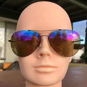 gucci 59mm aviator sunglasses